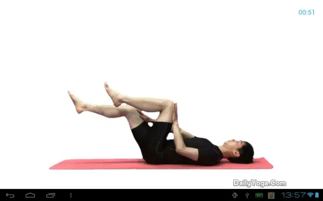 Daily Yoga for Abs android App screenshot 0